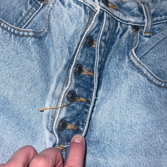 VINTAGE Paris Sport Club jeans. Size 11 (VTG). 14” across waist. 12 1/2” rise. - Picture 3 of 10